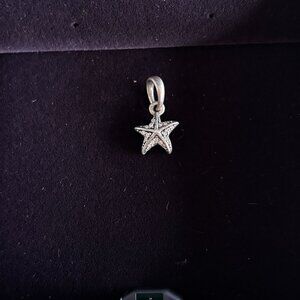 Pandora Starfish Dangle Charm with Swarovski Crystals